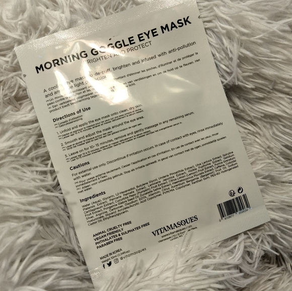 🆕 VITAMASQUE Morning Google Eyemask - Picture 8 of 9